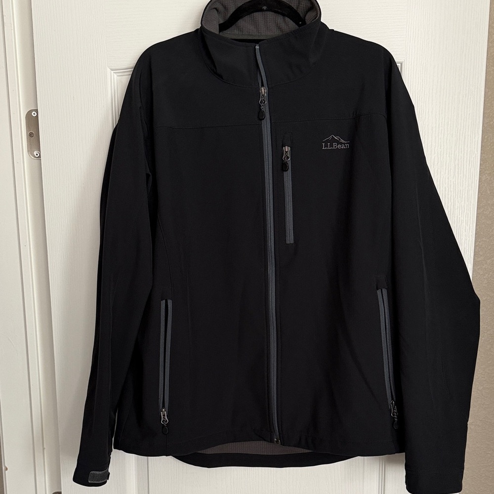 L.L. Bean Men's Black Performance Jacket